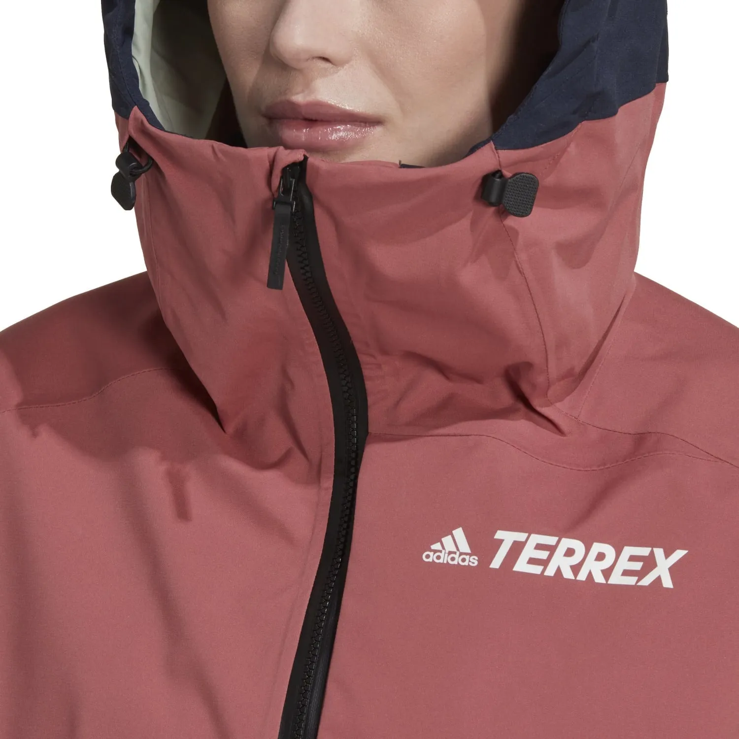 Adidas Outdoor Women 2 Layer Rain.RDY Snow Anorak Red HC7741