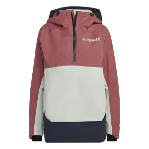 Adidas Outdoor Women 2 Layer Rain.RDY Snow Anorak Red HC7741