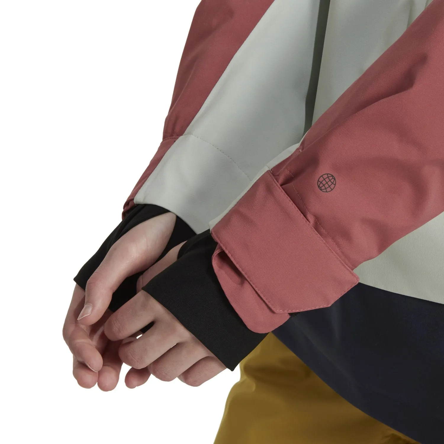 Adidas Outdoor Women 2 Layer Rain.RDY Snow Anorak Red HC7741