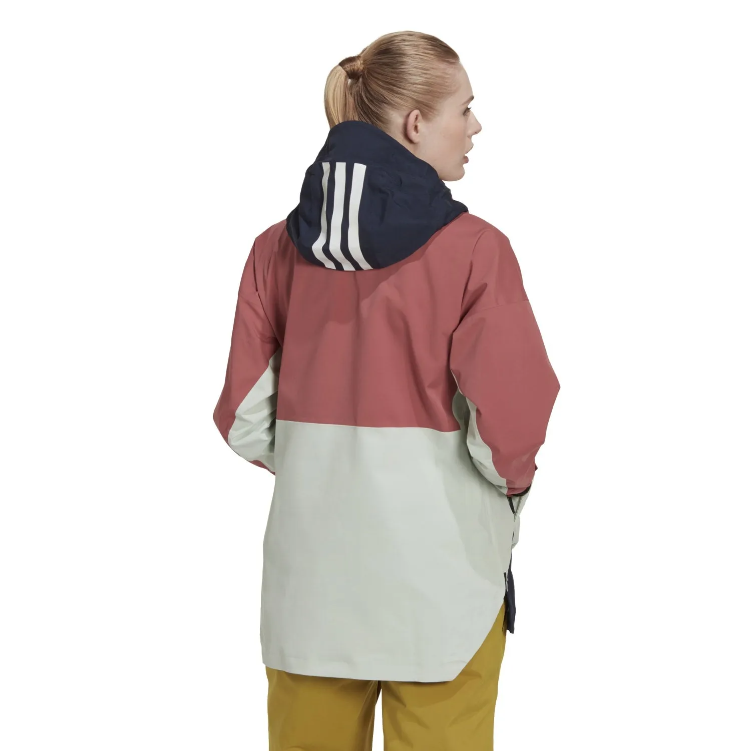 Adidas Outdoor Women 2 Layer Rain.RDY Snow Anorak Red HC7741