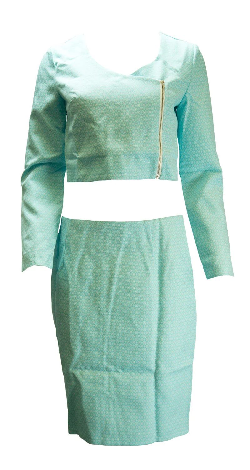 ALICE'S PIG Women's Cat's Costume 2-Piece Set AP078 NWT