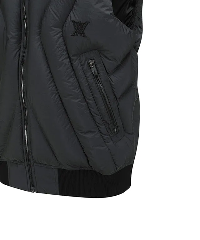 ANEW Golf: Men's Panel Down Vest - Grey