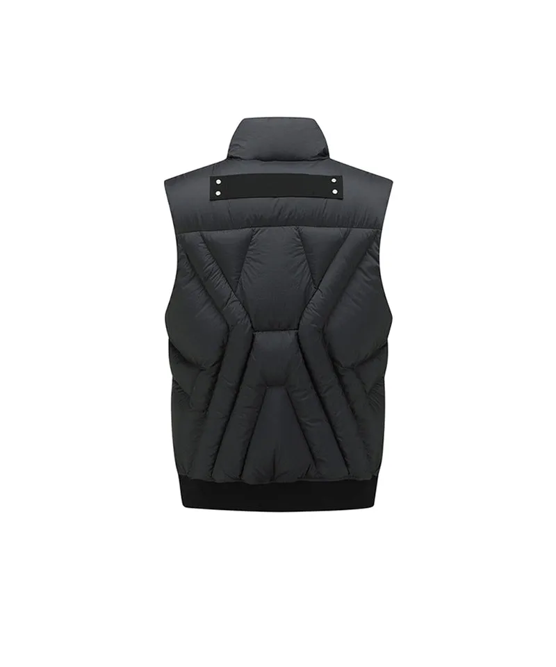 ANEW Golf: Men's Panel Down Vest - Grey