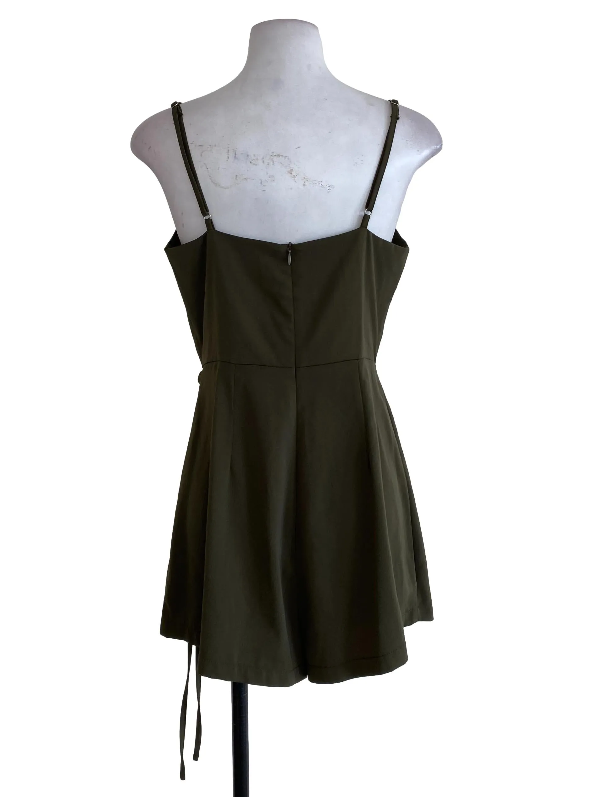 Army Green Rompers