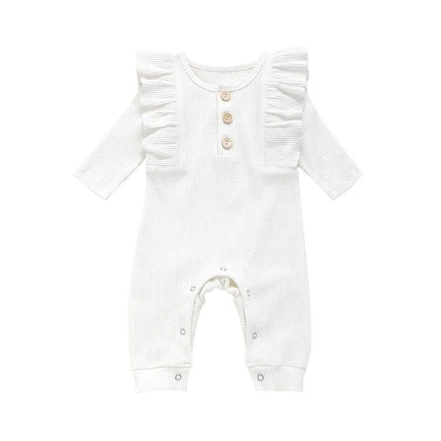 Baby Ribbed Rompers