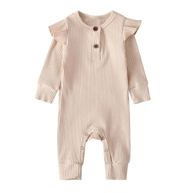 Baby Ribbed Rompers