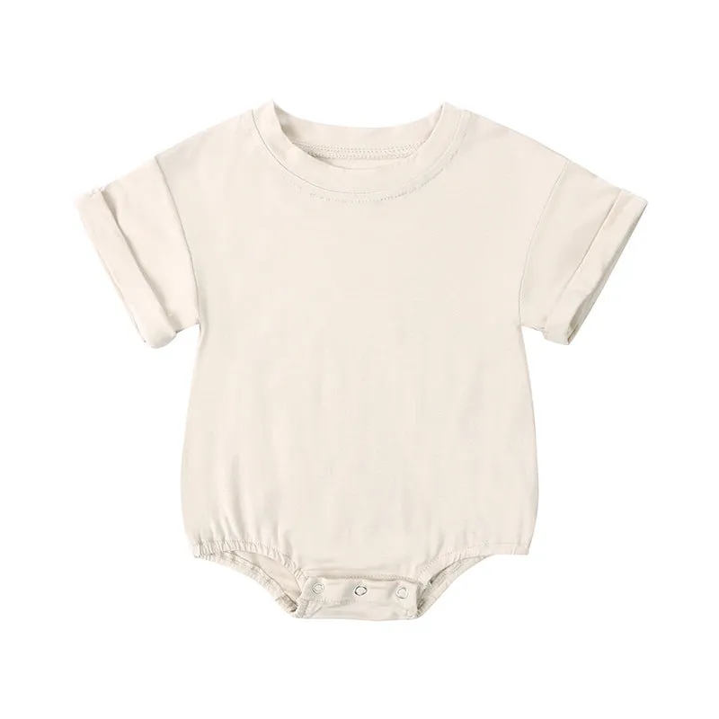 Baby Summer Romper - Beige