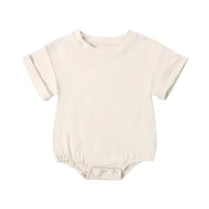 Baby Summer Romper - Beige