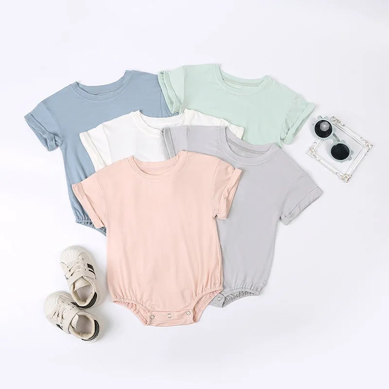 Baby Summer Romper - Beige
