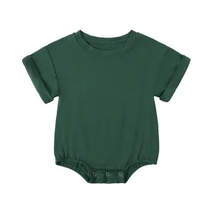 Baby Summer Romper - Teal