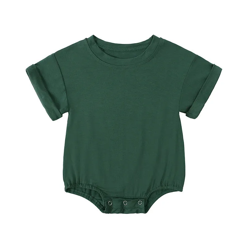 Baby Summer Romper - Teal