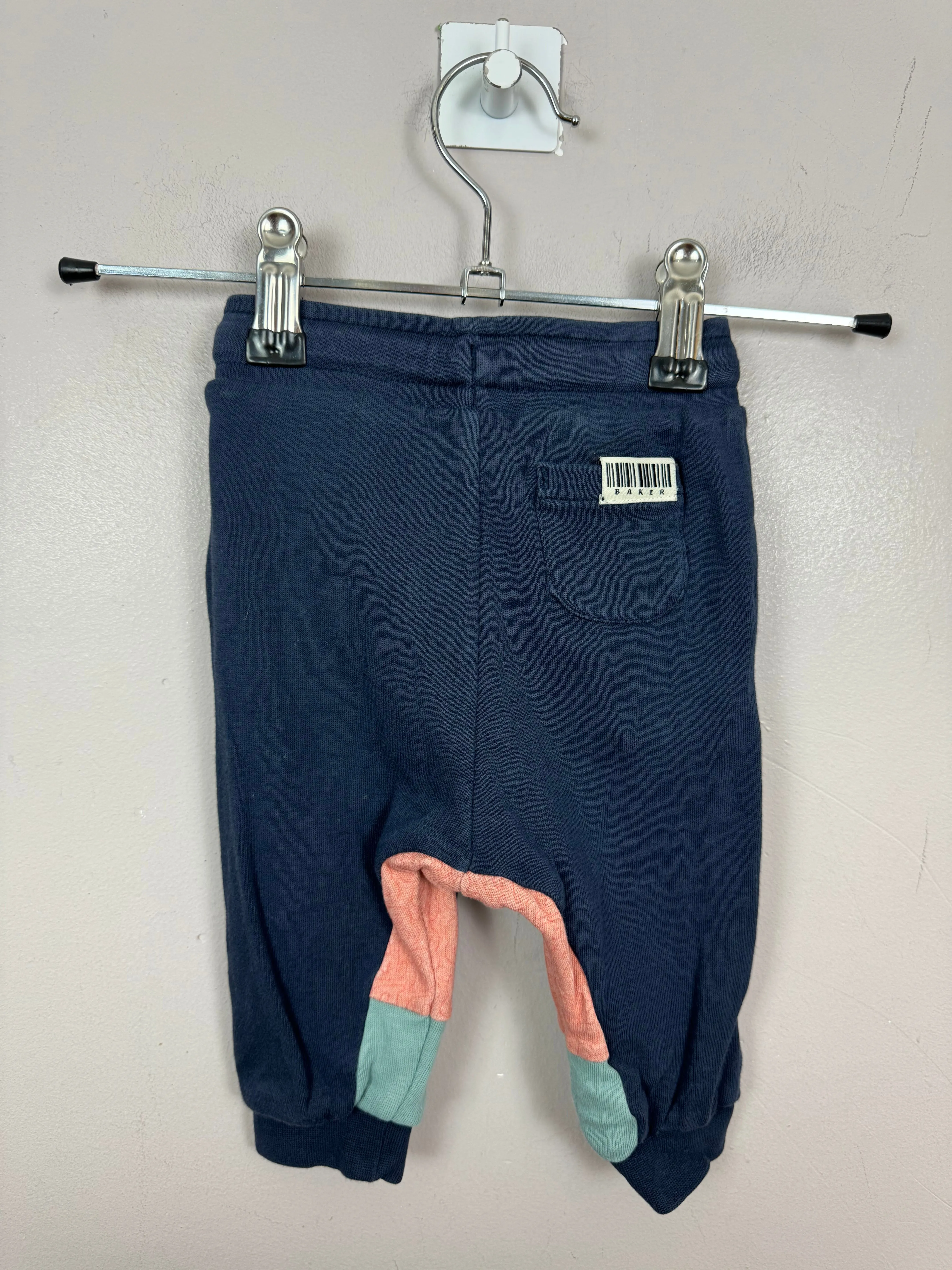 Baker Colour Block Joggers 3-6m