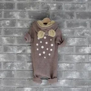 Bambi Winter Jumpsuit in Grey