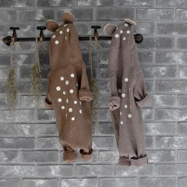 Bambi Winter Jumpsuit in Grey