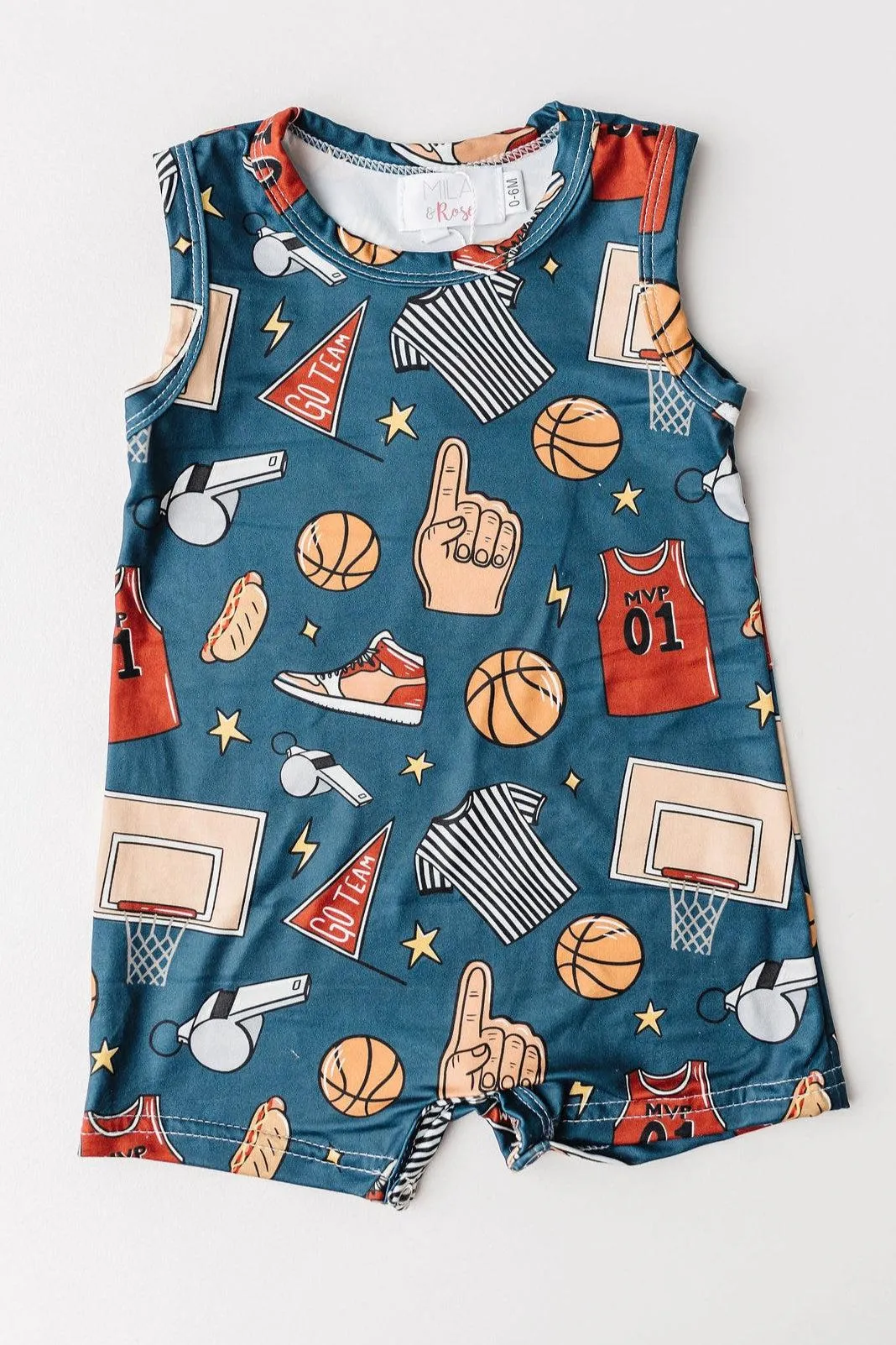 Basketball Shorty One-Piece
