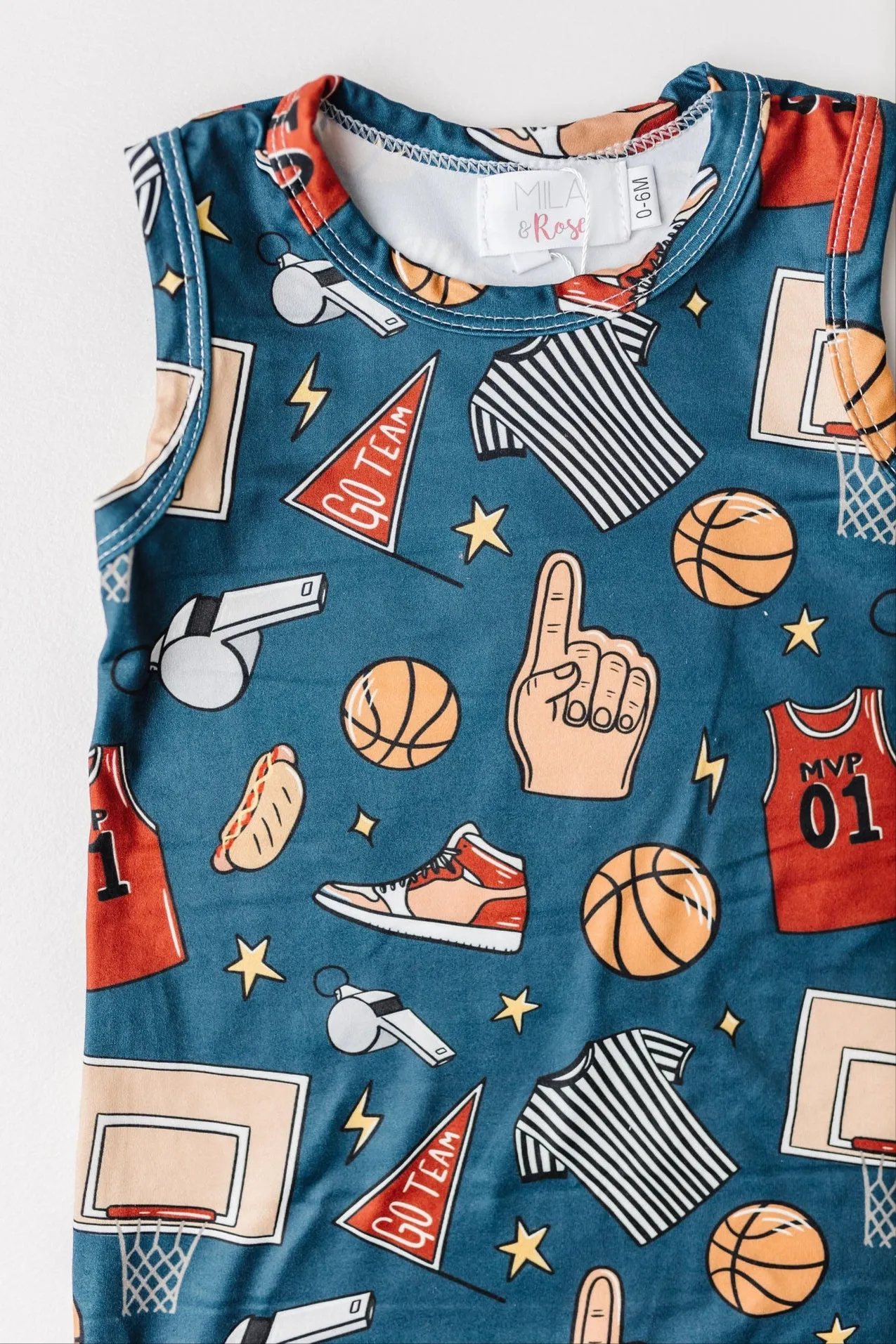 Basketball Shorty One-Piece
