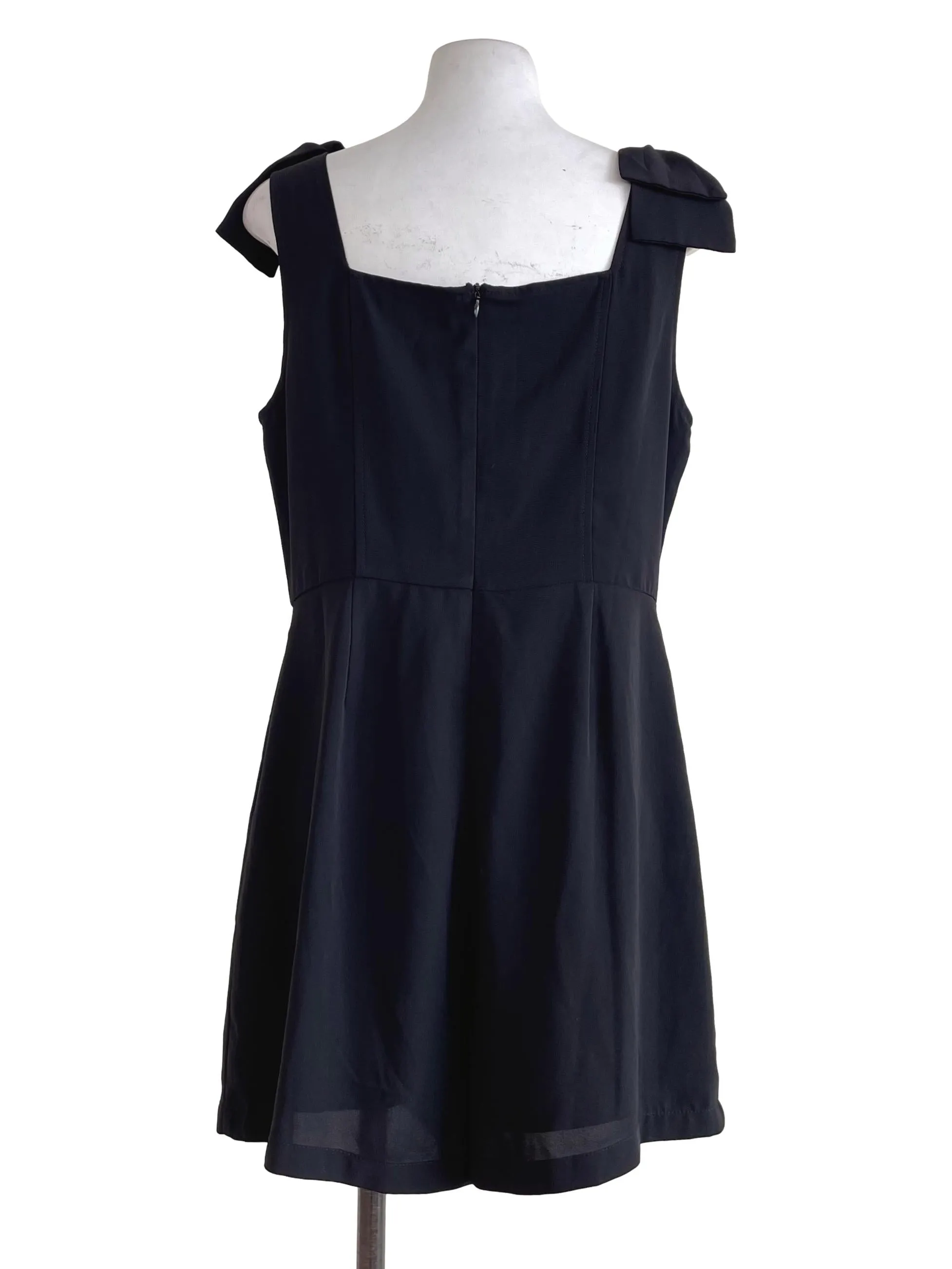 Black Knot Strap Rompers