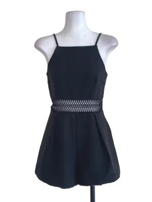 Black Mini Rompers TEM