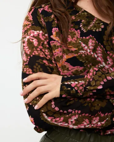 Blouse Global Flower F2414505
