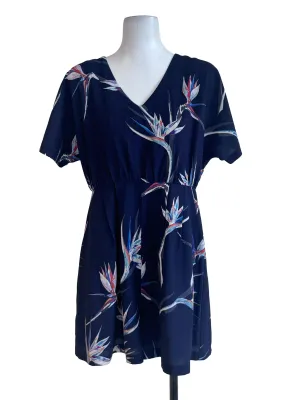 Blue Floral Rompers TCL