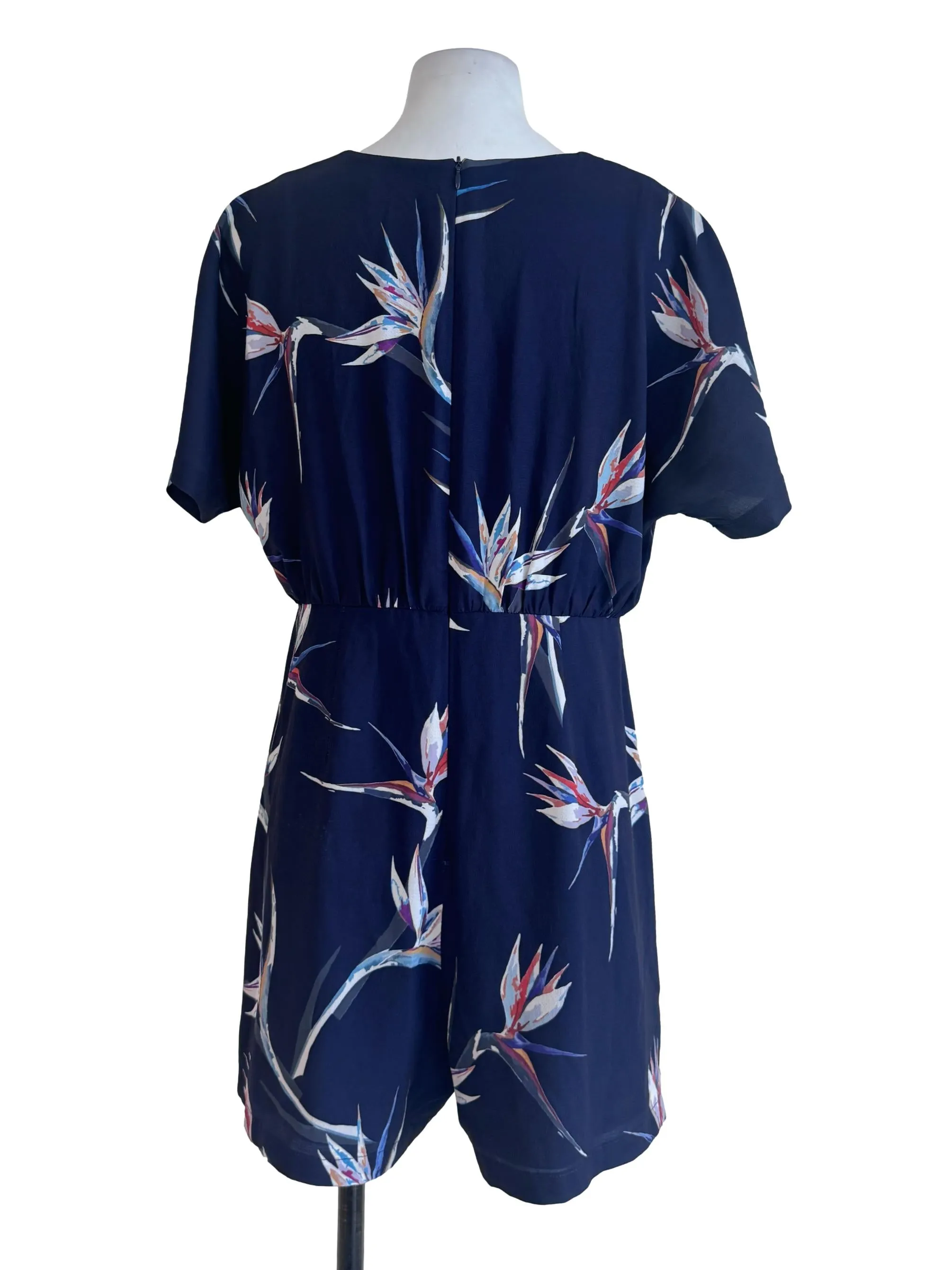 Blue Floral Rompers TCL