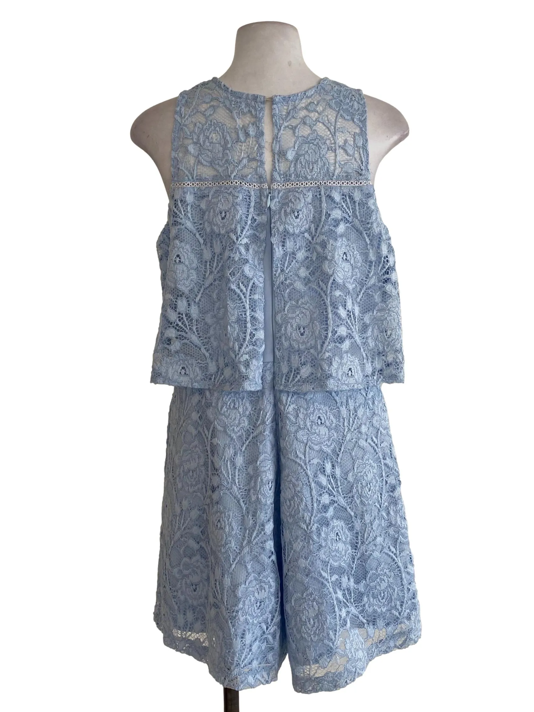 Blue Laced Rompers