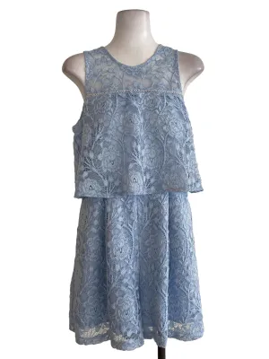 Blue Laced Rompers