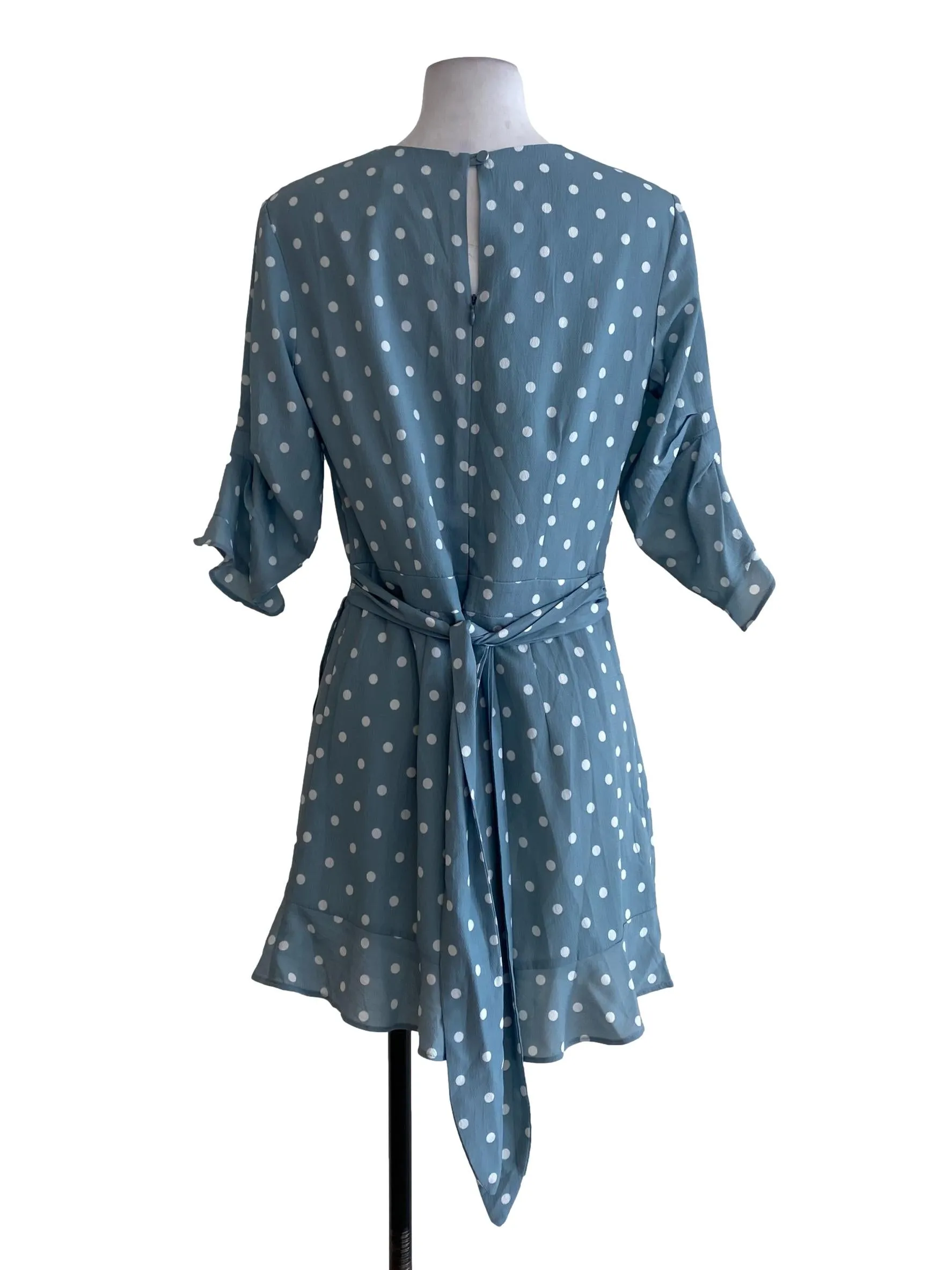 Blue Polka Dot Rompers