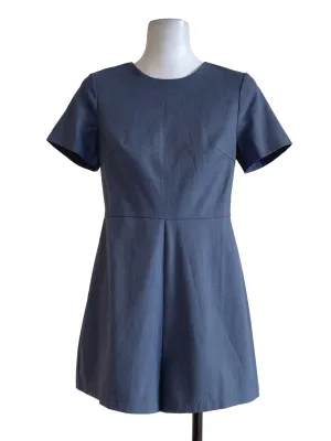 Blue Twill Rompers