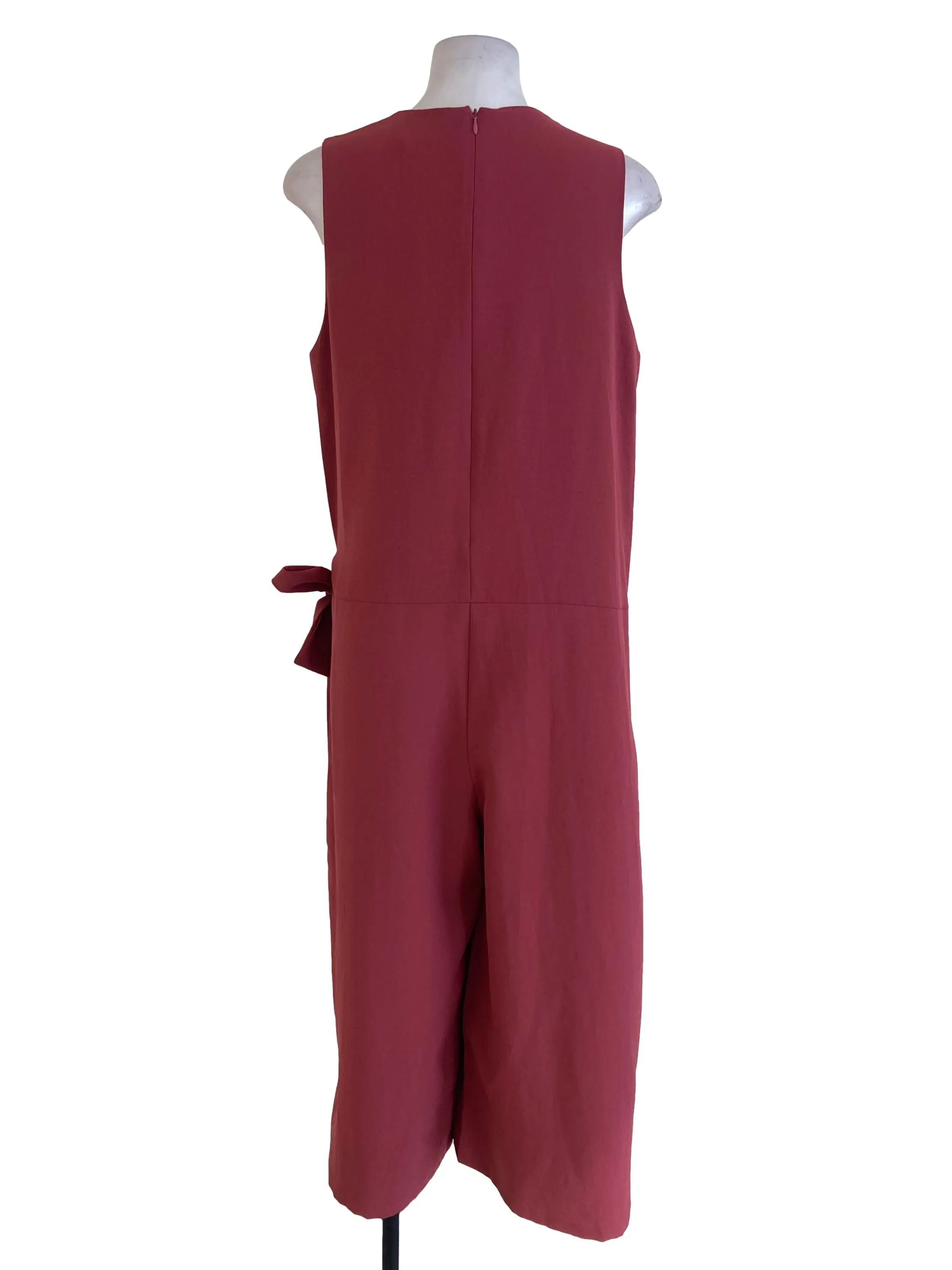 Blush Red Wrap Rompers