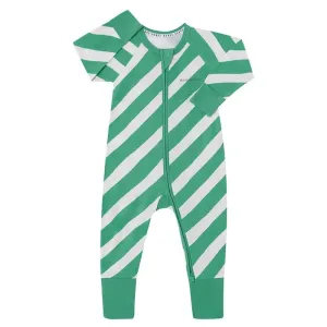 BONDS Zip Wondersuit - Wrapped Up Frog Green