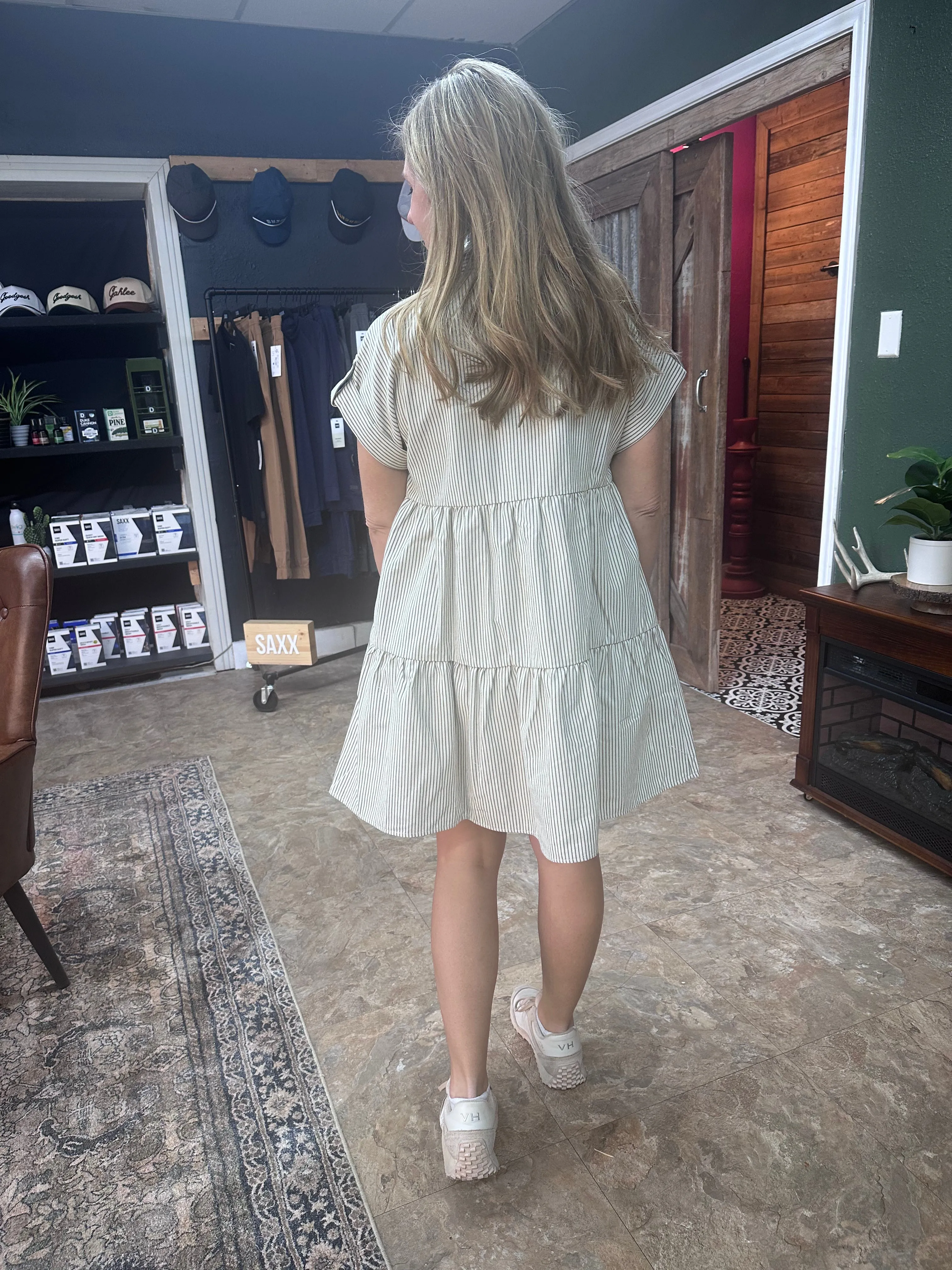 Chic Striped Dress