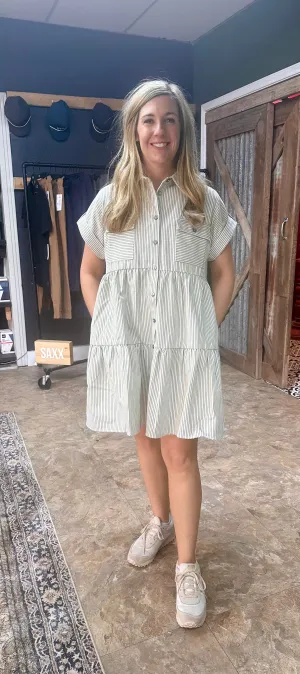 Chic Striped Dress