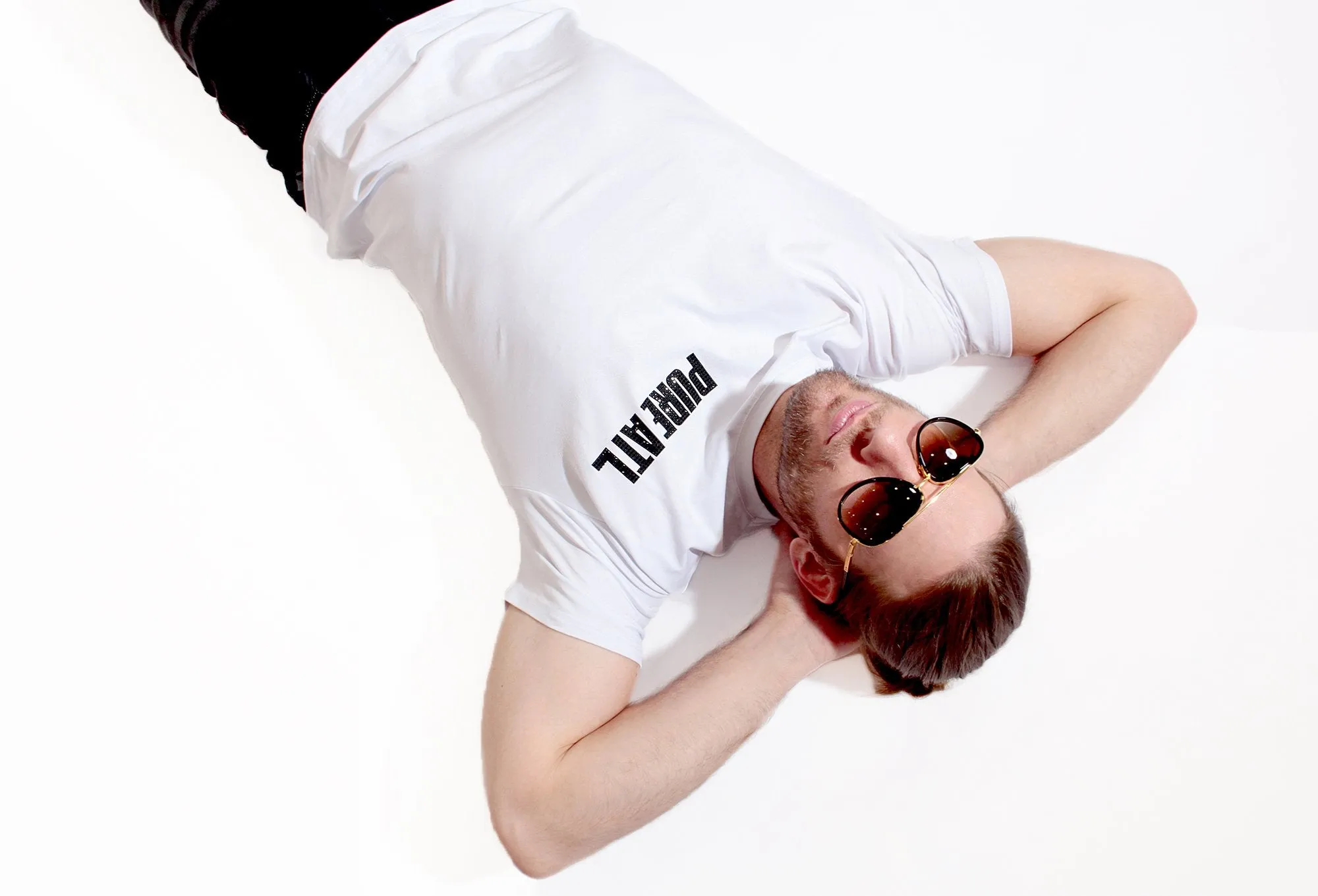 Chicken & Waffles Diamond Pure Tee - White