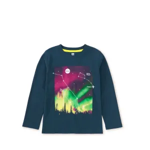 Constellation Glow Graphic Tee - Poseidon