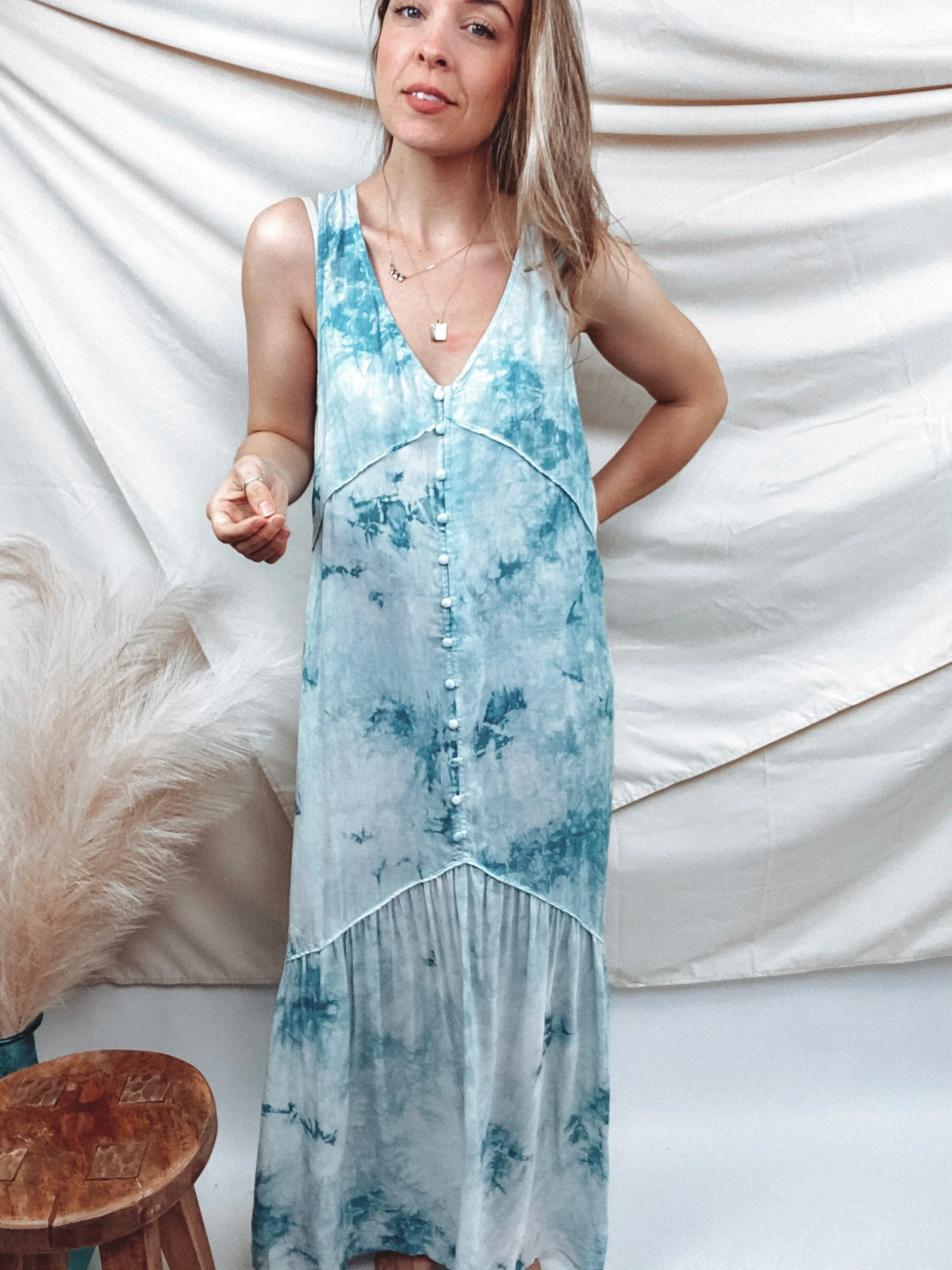 Ember Button Down Dress