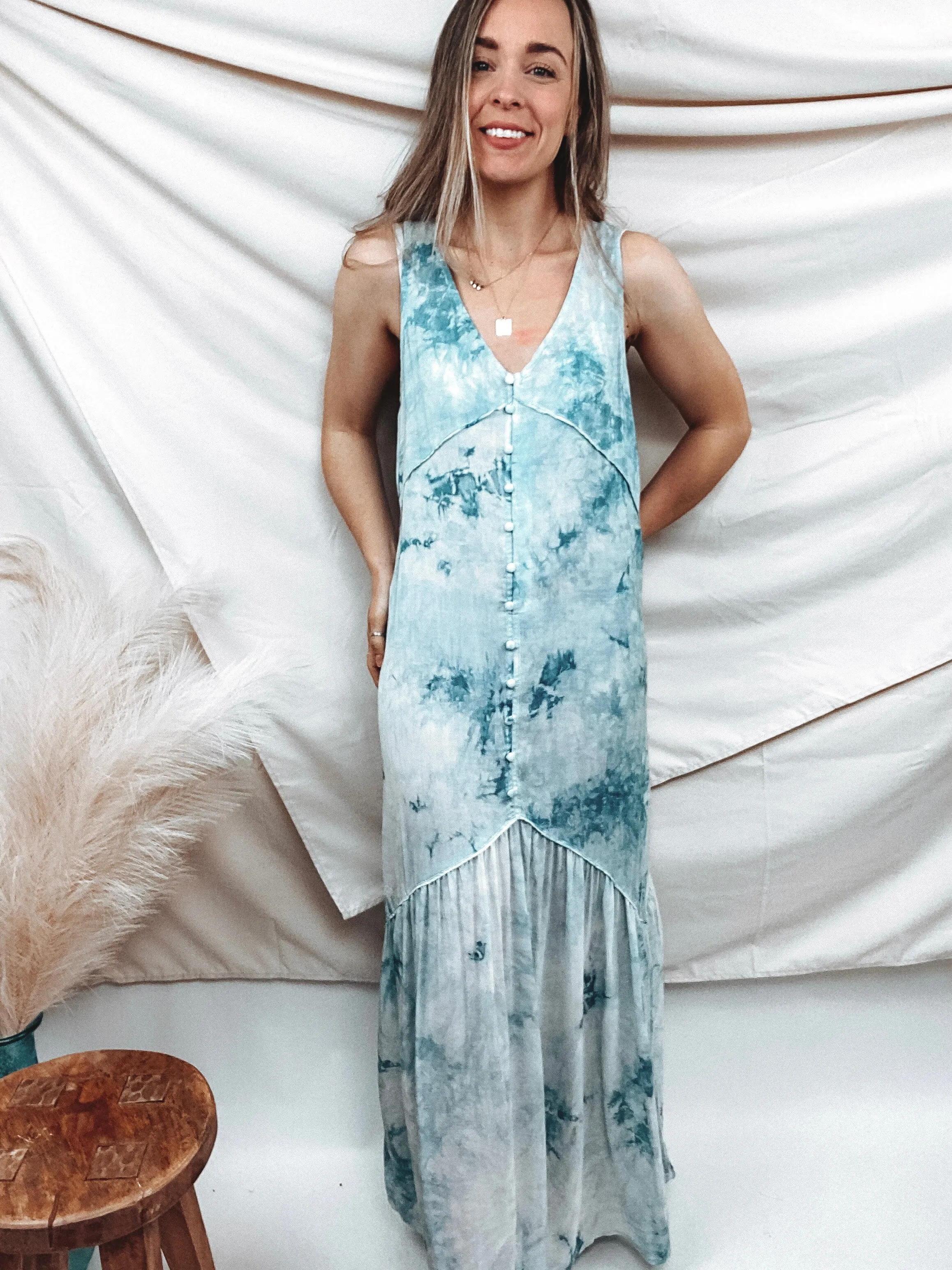 Ember Button Down Dress