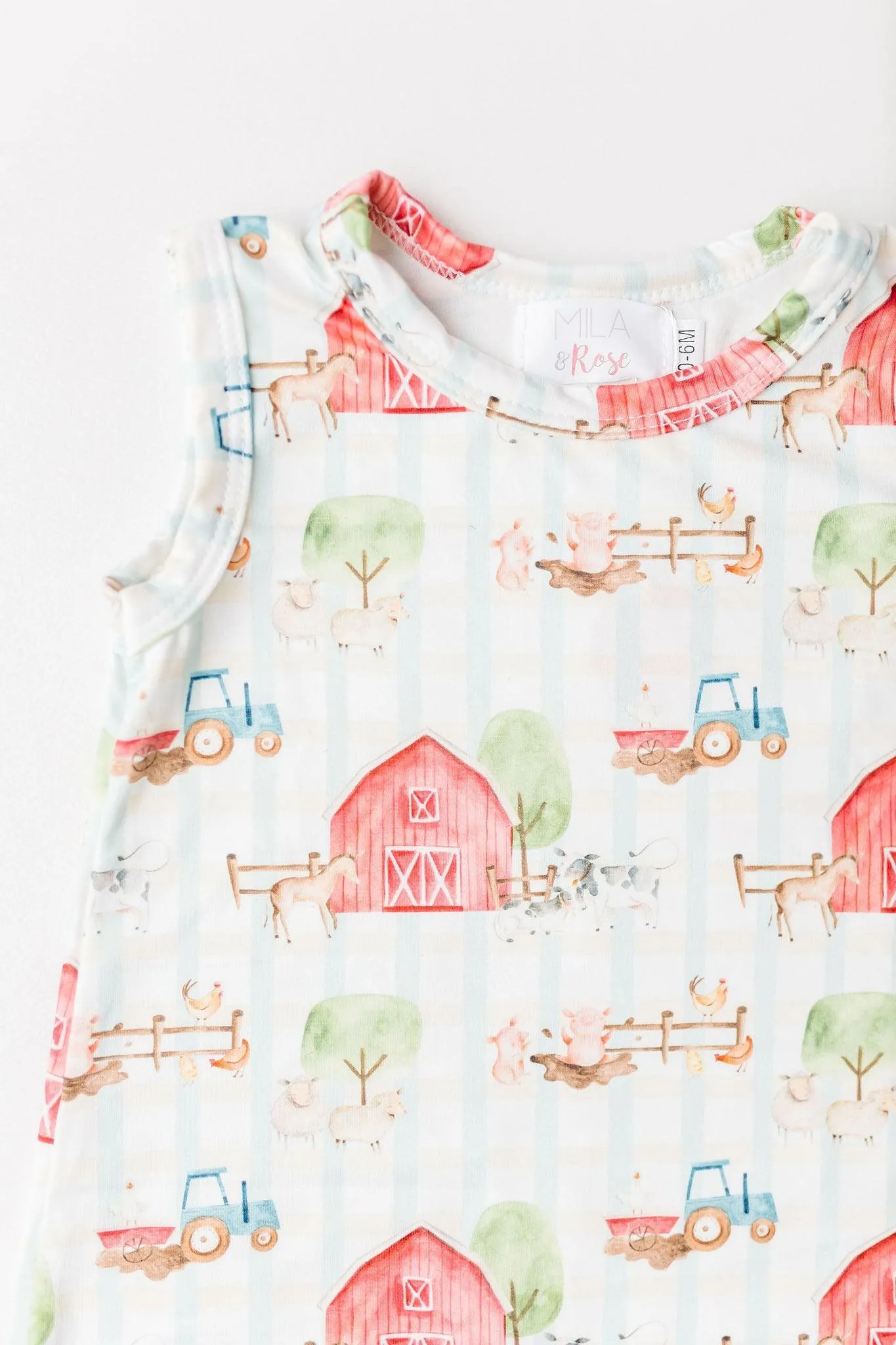 Farm Animals Shorty One-Piece
