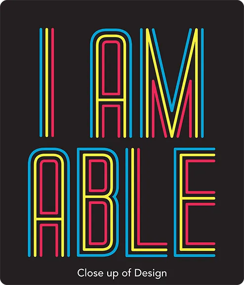 I am Able (Color Block Women's Joggers)