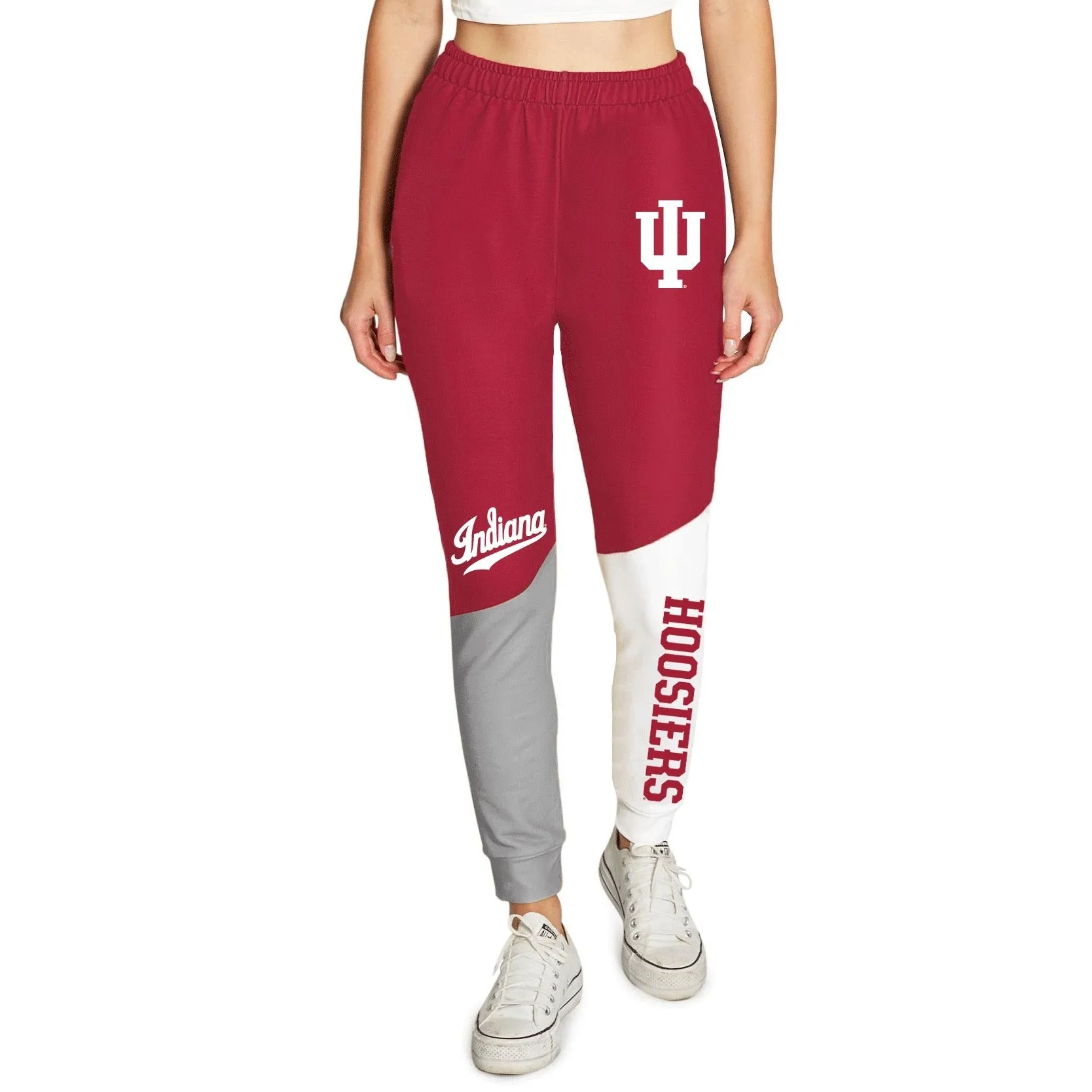 Indiana Hoosiers Color Block Sweatpants