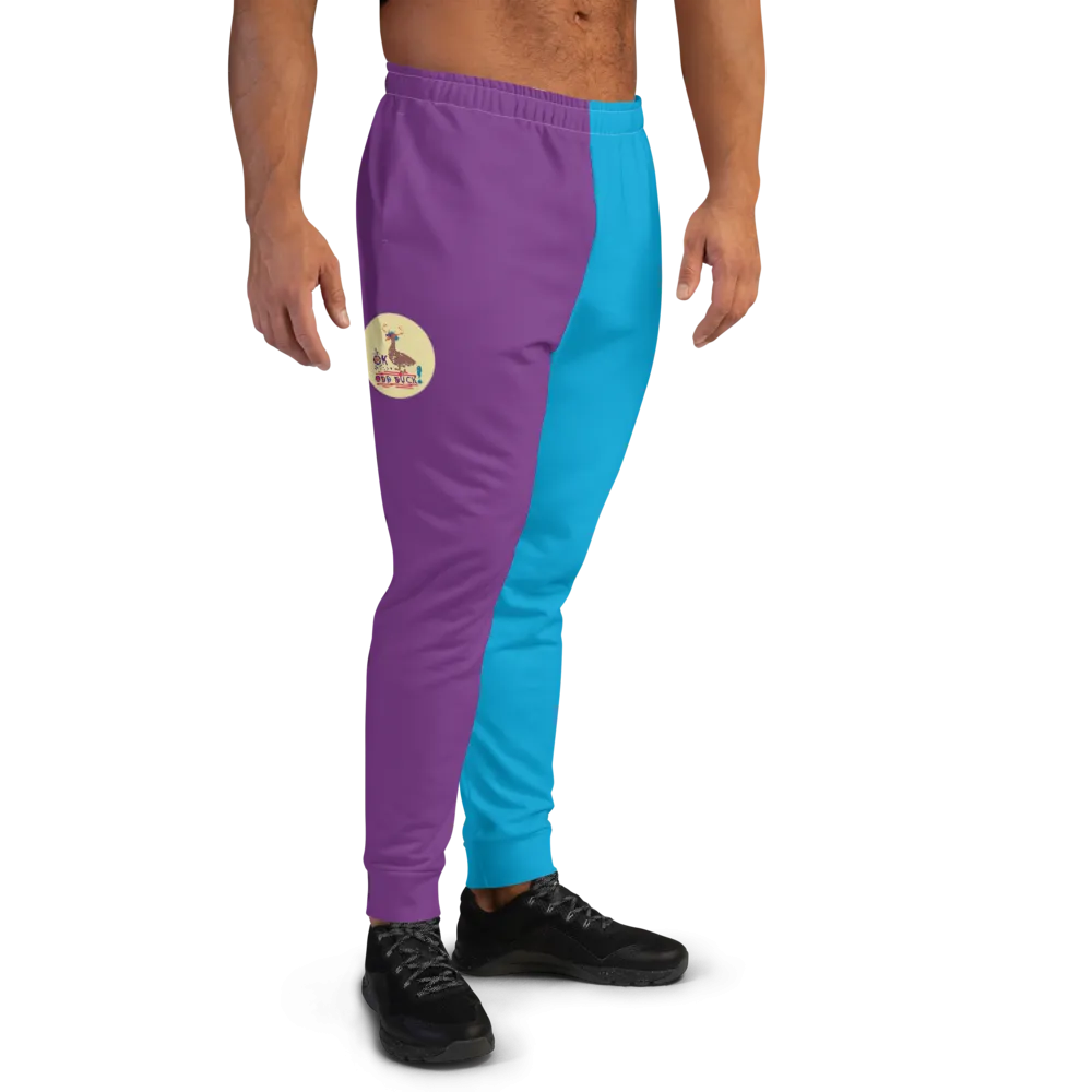 It's OK to be an Odd Duck! Color Block Men's Joggers