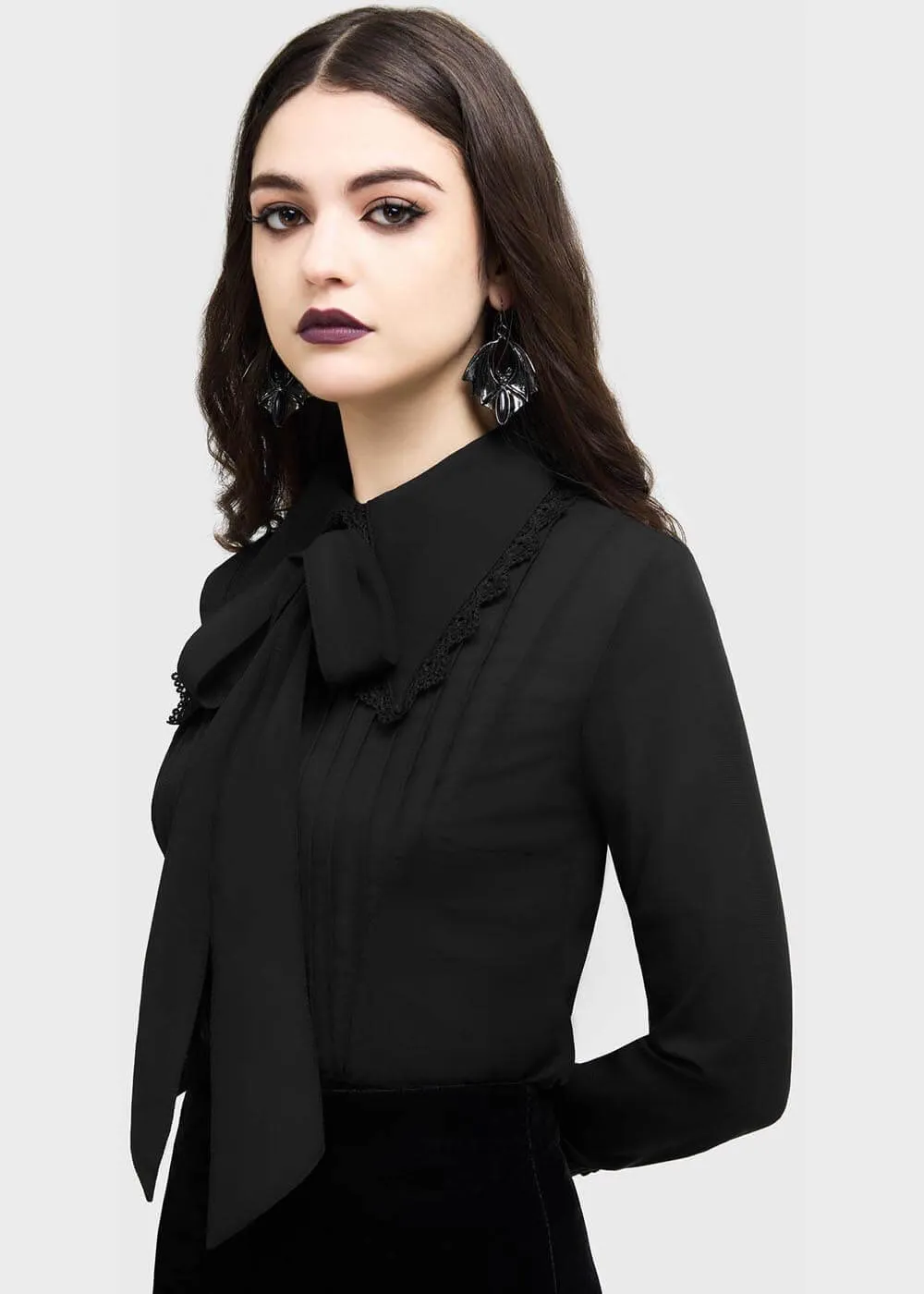 Killstar Lyricore Blouse Black