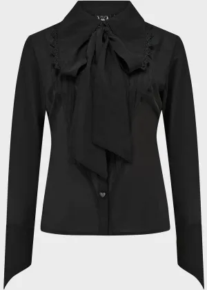 Killstar Lyricore Blouse Black