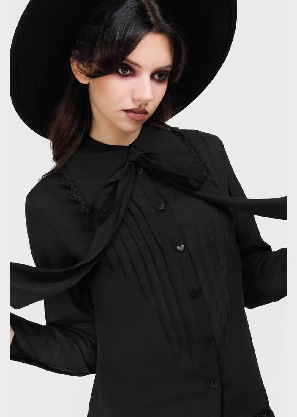 Killstar Lyricore Blouse Black