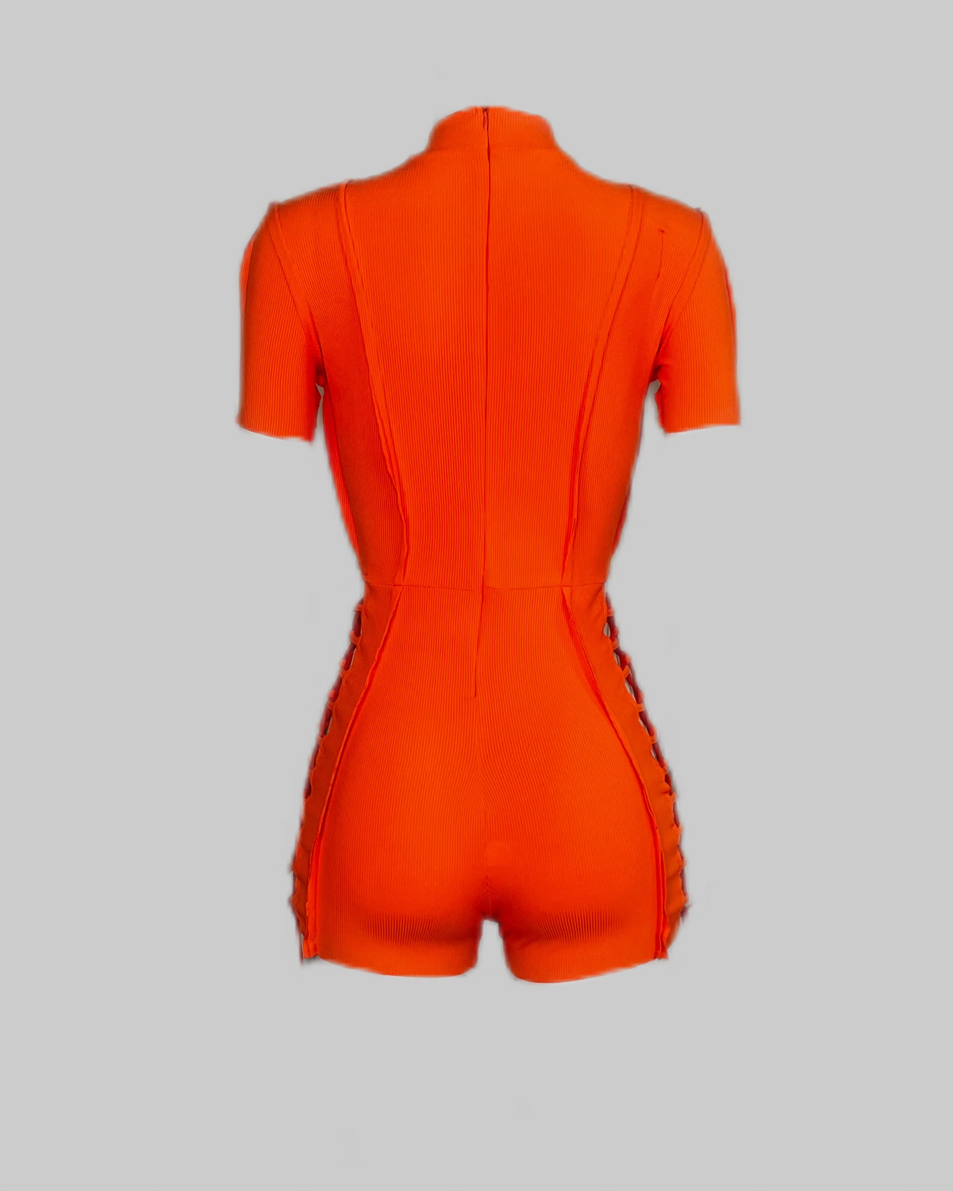 Lace Me Down - Orange