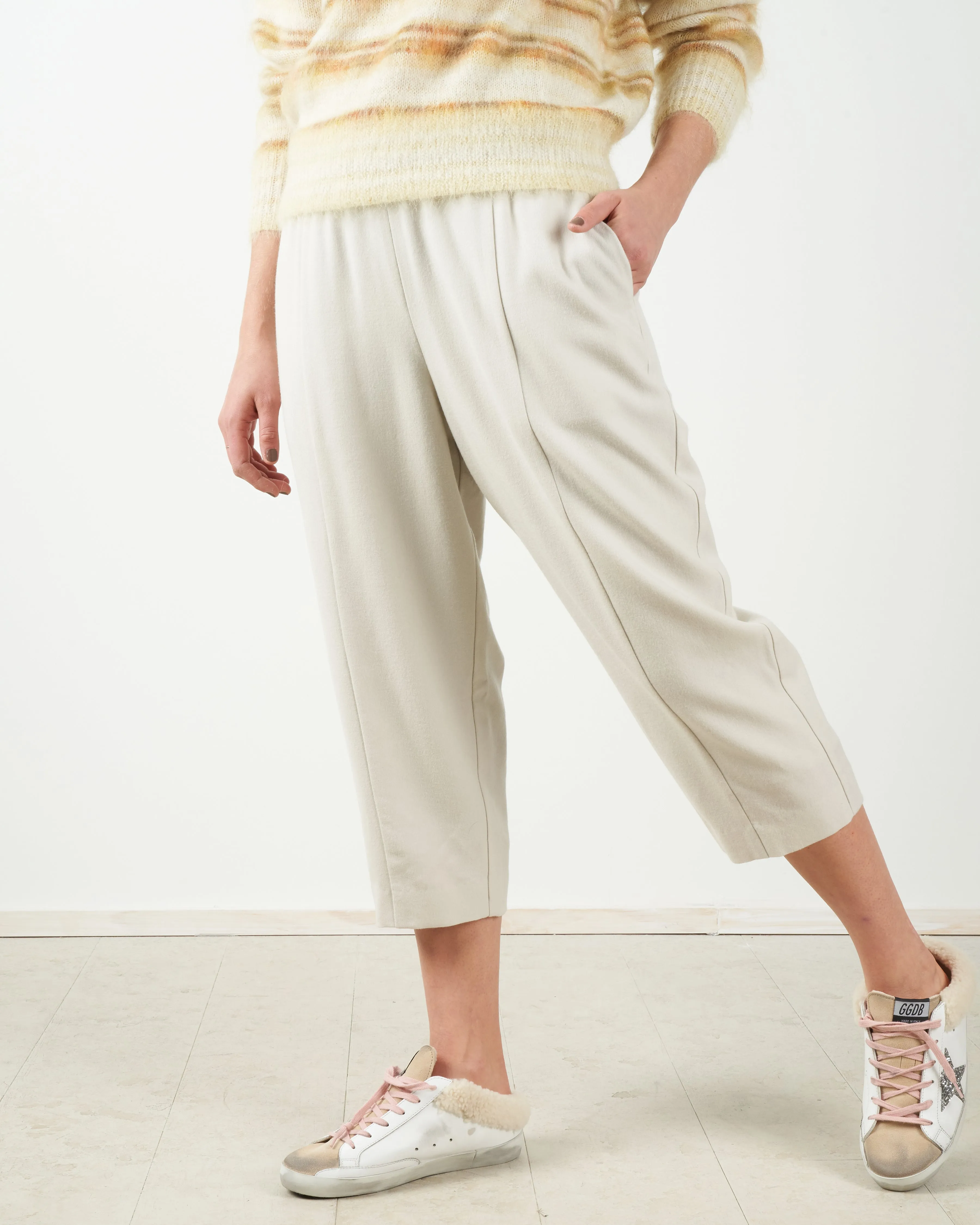 laminar coat w/ side snaps - white