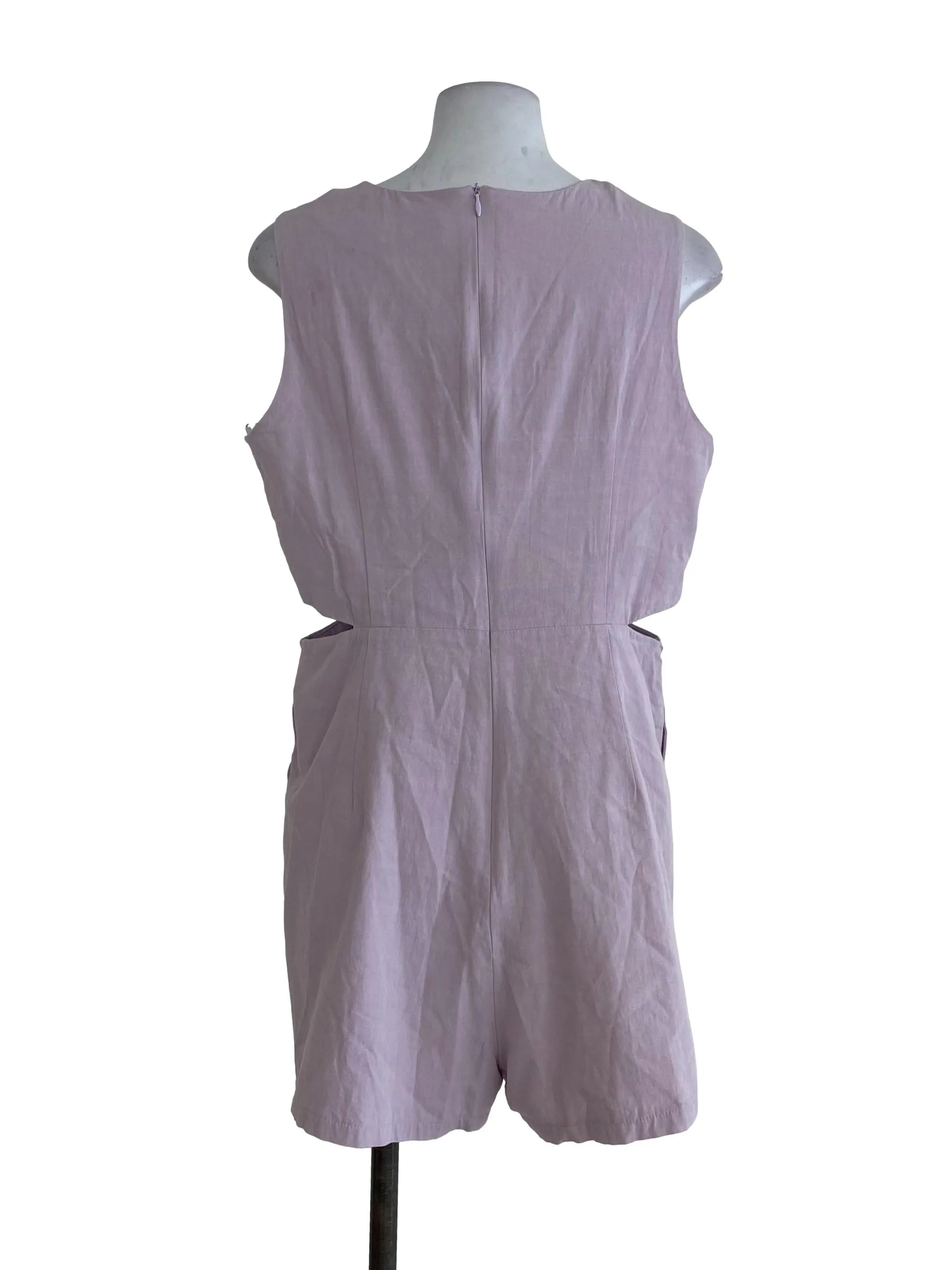 Light Periwinkle Rompers