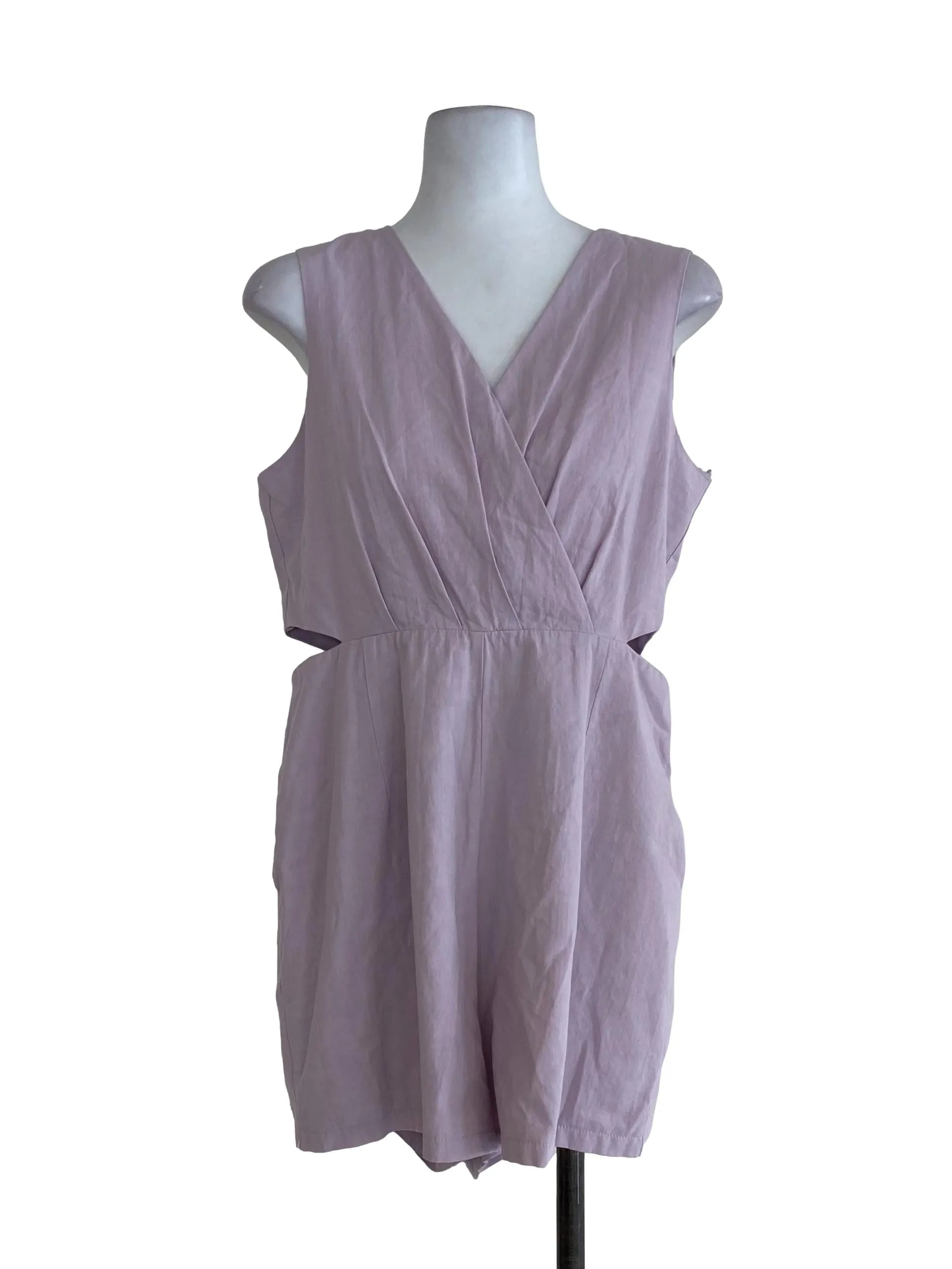 Light Periwinkle Rompers