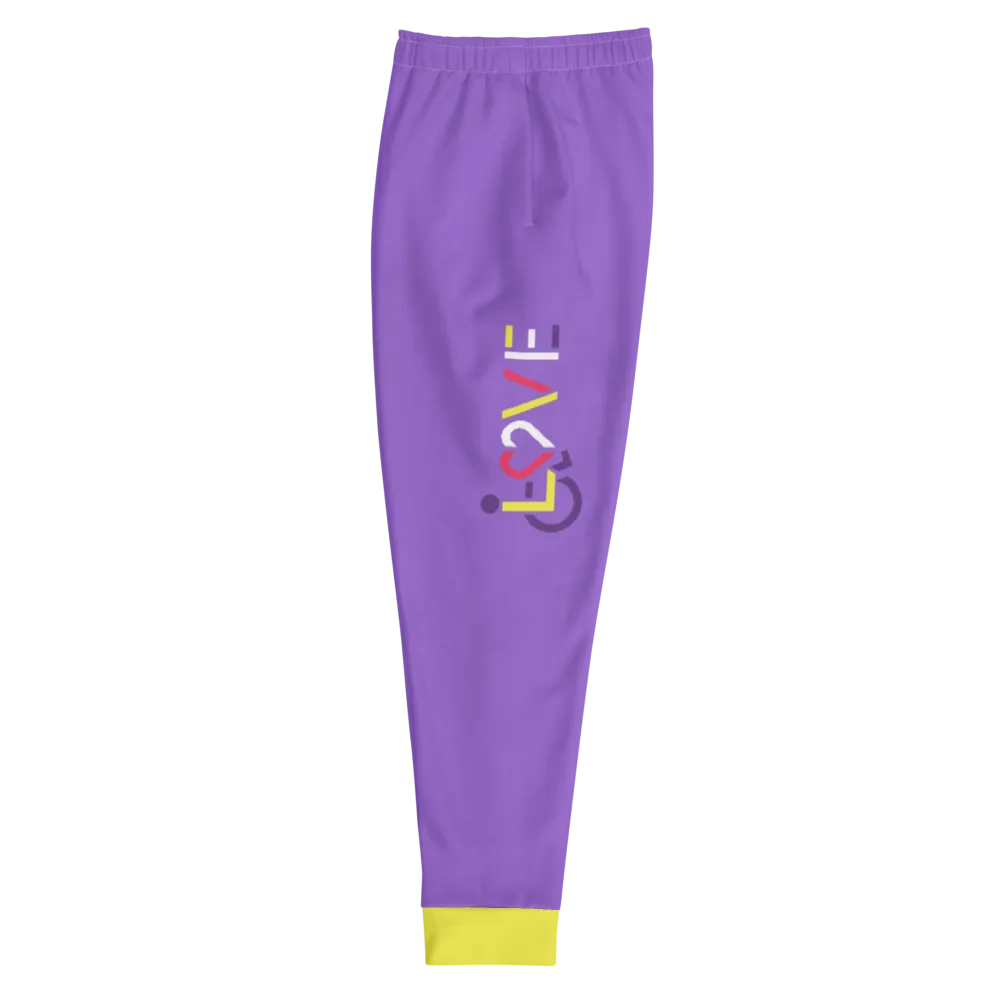 LOVE (for the Disability Community) Men's Color Block Joggers