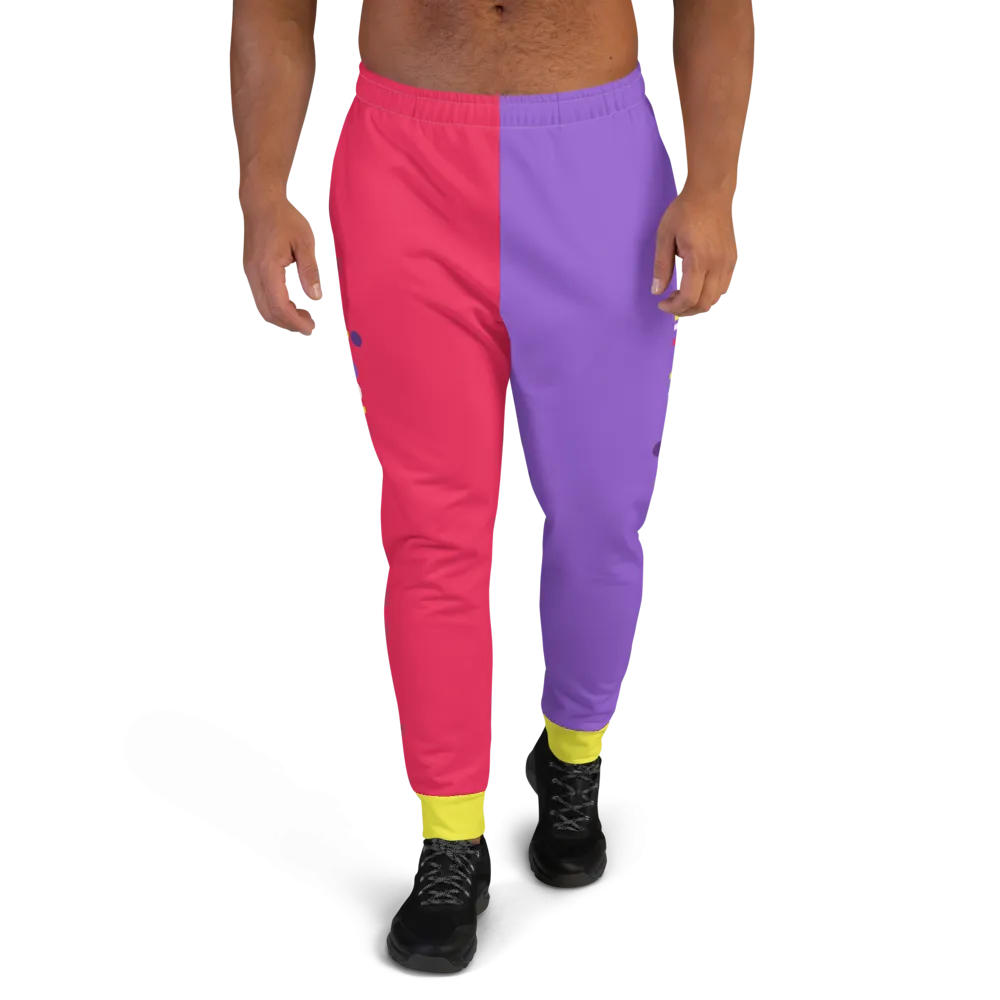 LOVE (for the Disability Community) Men's Color Block Joggers